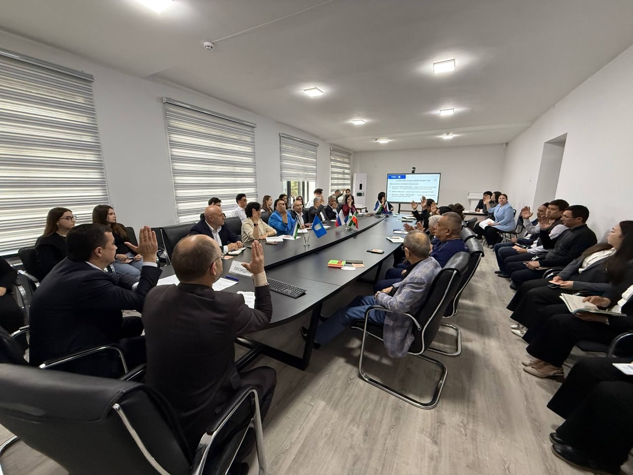 В Джизаке прошло Общее собрание сотрудников и обучающихся филиала КФУ В Джизаке прошло Общее собрание сотрудников и обучающихся филиала КФУ