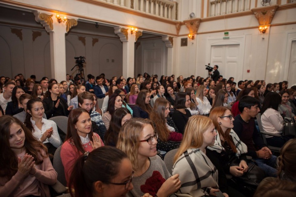 Students of the Yelabuga institute of KFU were initiated  into a profession of  the 