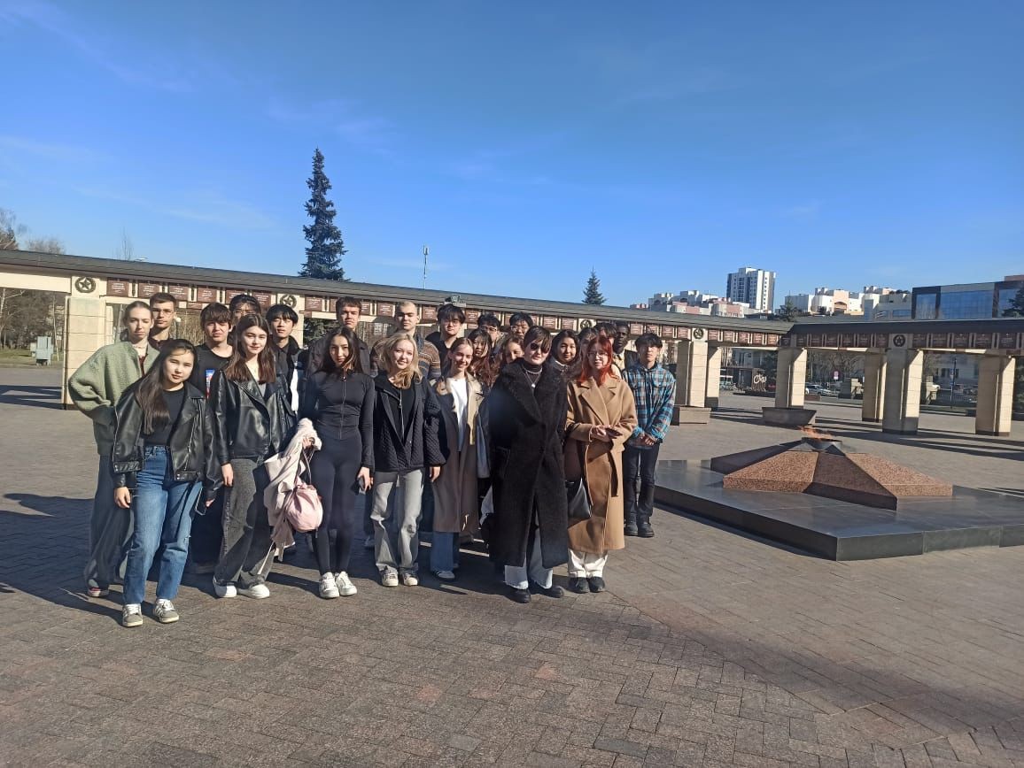 Студенты Института посетили Парк Победы Студенты Института посетили Парк Победы