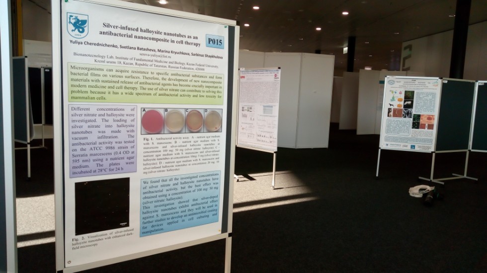 PhD Naumenko Ekaterina took part in the Annual Congress of the European Society of Genetic and Cellular Therapy