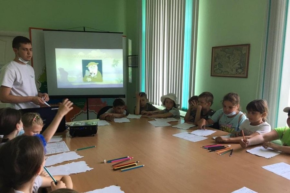 Ученики Университетской школы посетили Музей археологии и истории Татарстана ,Елабужский институт КФУ