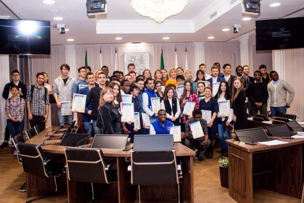 Awarding Ceremony of Olympiad on Russian Language among International Undergraduate and Postgraduate Students