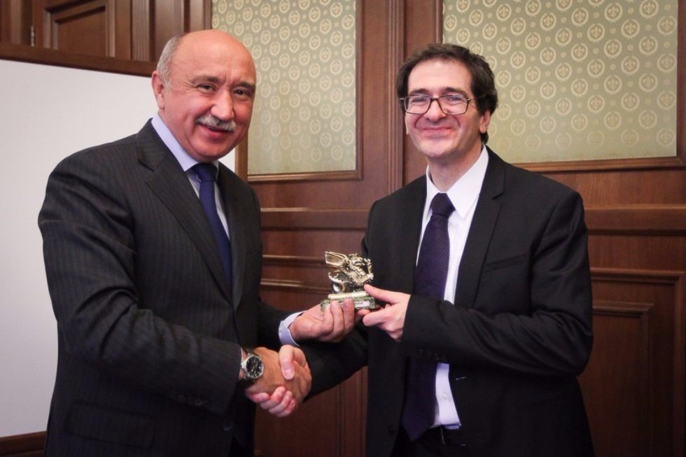 IMF Representative in Russia Gabriel Di Bella Visiting Kazan University