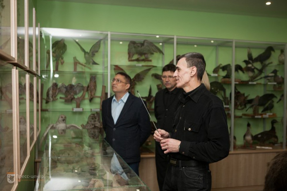 The museum complex of Elabuga institute of KFU was replenished with a zoological exposition