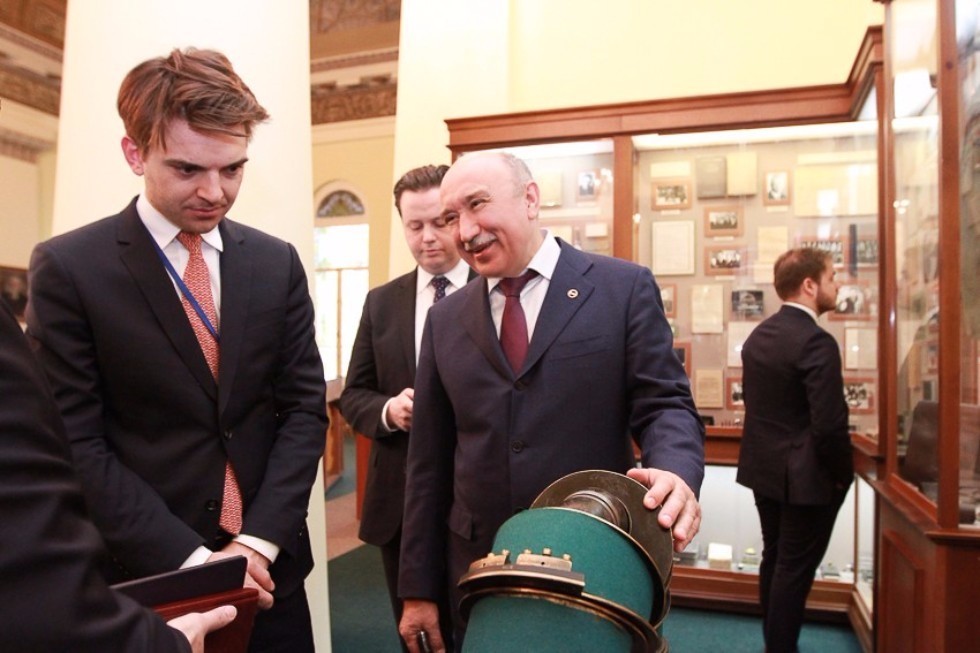 Minister Nikolay Nikiforov and Uber Technologies Delegation Visited Kazan University