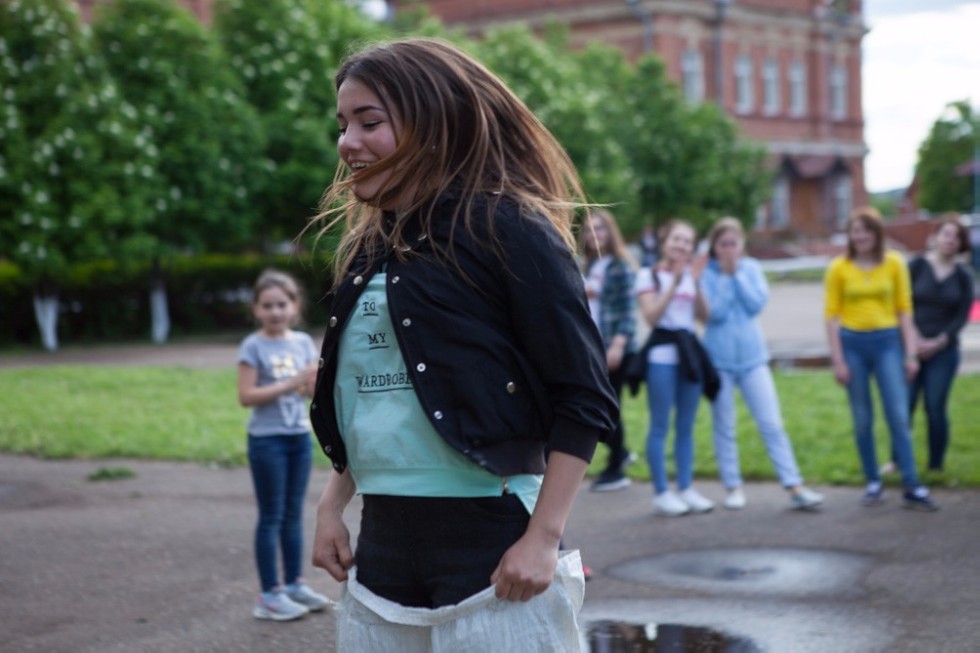 Молодежный Сабантуй отметили в Елабужском институте КФУ Молодежный Сабантуй отметили в Елабужском институте КФУ