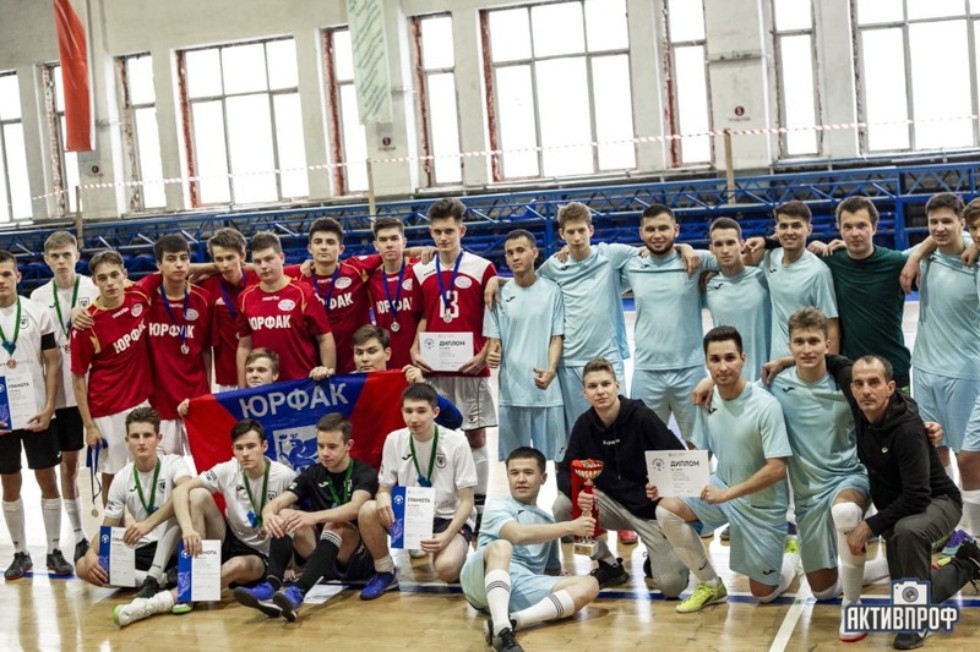 Победа на Спартакиаде КФУ по мини - футболу