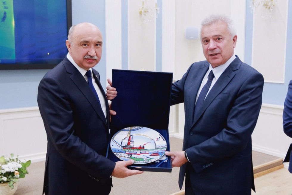 Visit by Lukoil CEO Vagit Alekperov