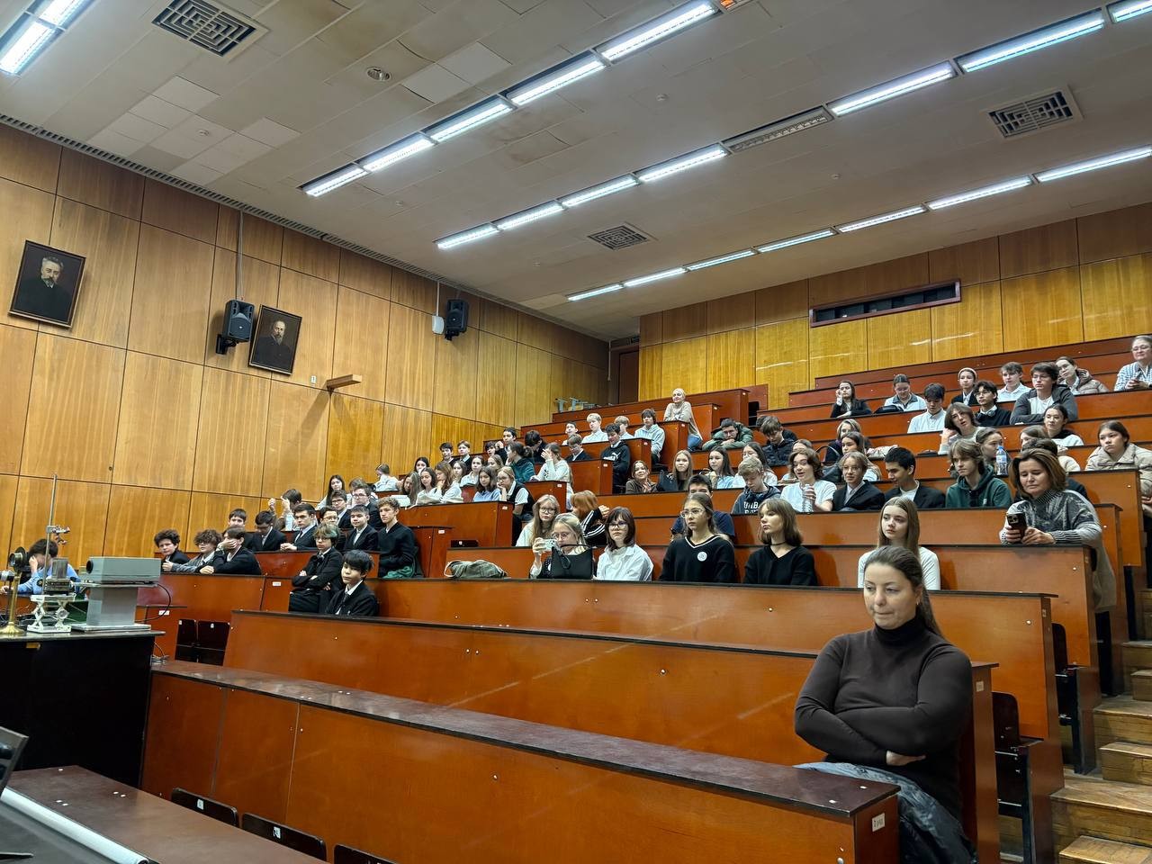 Лицеисты погрузились в удивительный мир науки Лицеисты погрузились в удивительный мир науки