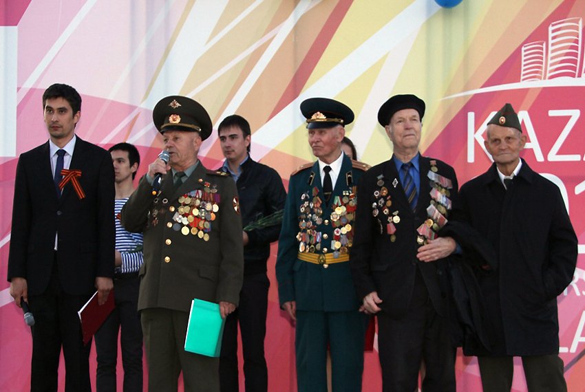 Празднование Дня Победы в Деревне Универсиады Празднование Дня Победы в Деревне Универсиады