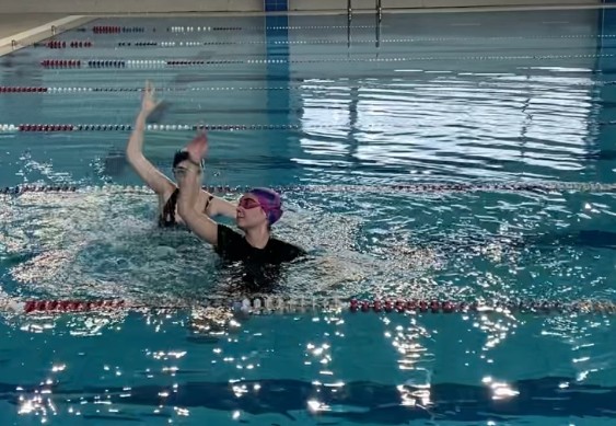 Предновогодний турнир по синхронному плаванию среди студентов третьекурсников ИФМиБ Предновогодний турнир по синхронному плаванию среди студентов третьекурсников ИФМиБ