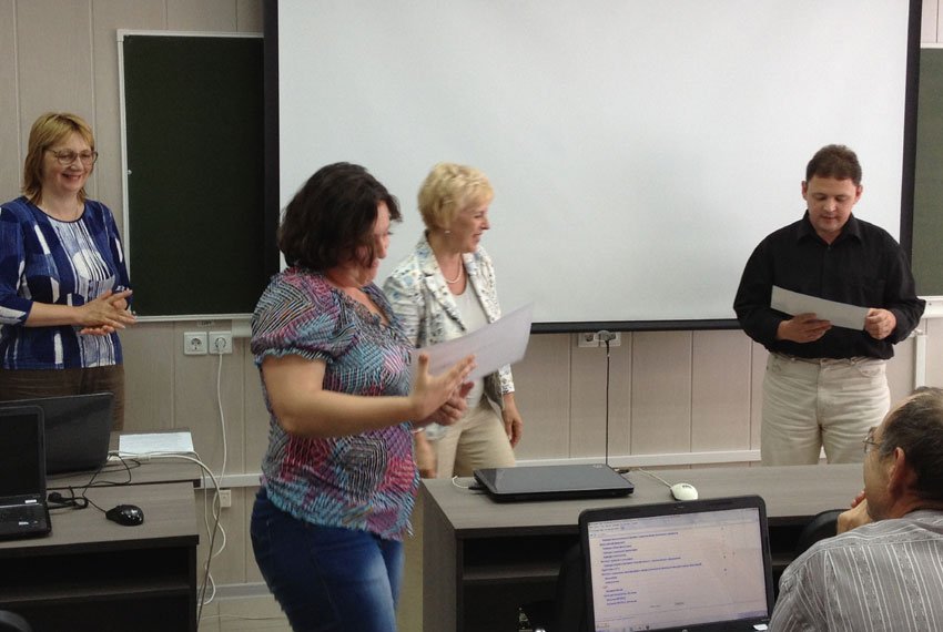 Завершилось обучение девятой группы преподавателей работе в LMS MOODLE Завершилось обучение девятой группы преподавателей работе в LMS MOODLE