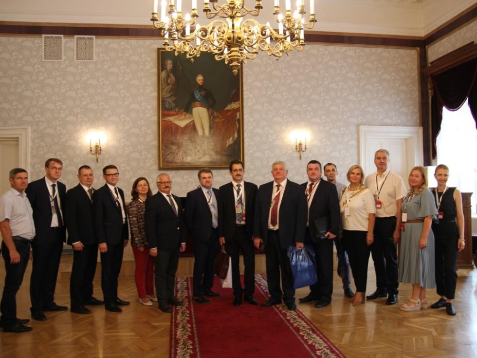 Belarusian delegation welcomed by Kazan Federal University Belarusian delegation welcomed by Kazan Federal University