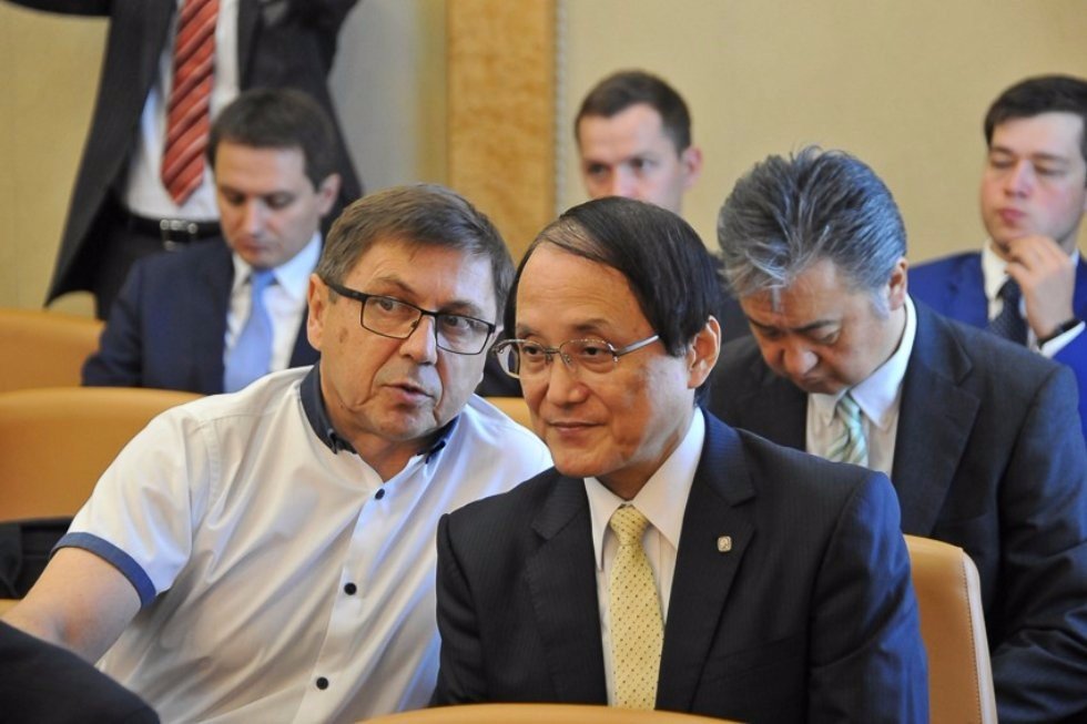 Japanese Business Interested in Kazan University's Projects