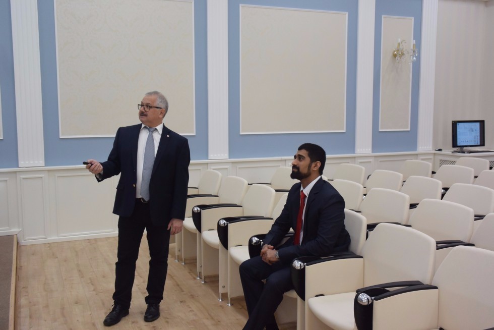 Employees of Embassy of India Visited Center for Indian Studies of Kazan University