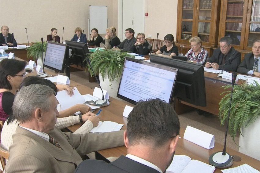 Состоялось первое в этом учебном году заседание Ученого совета Состоялось первое в этом учебном году заседание Ученого совета