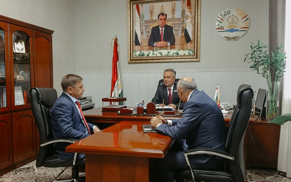 Rector Ilshat Gafurov is visiting Tajikistan