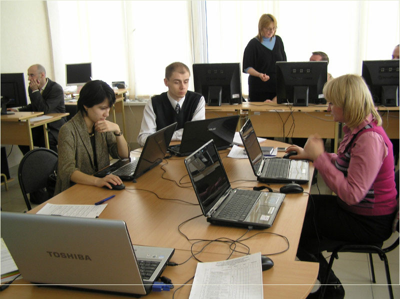 ����������� �������� ������� ������ �������������� ������ � LMS MOODLE