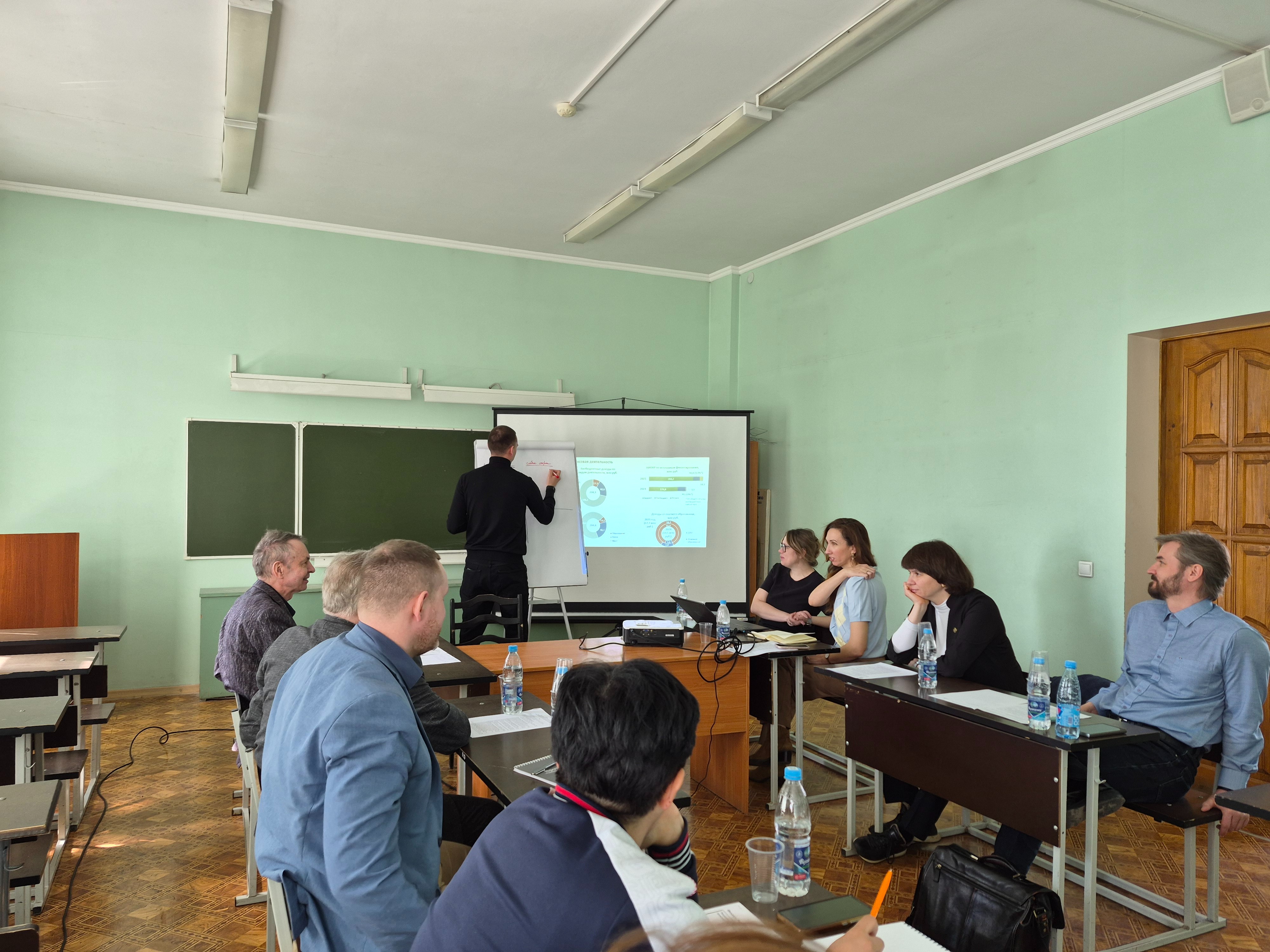 Проектно-аналитическая сессия в Химическом институте им. А.М. Бутлерова Проектно-аналитическая сессия в Химическом институте им. А.М. Бутлерова