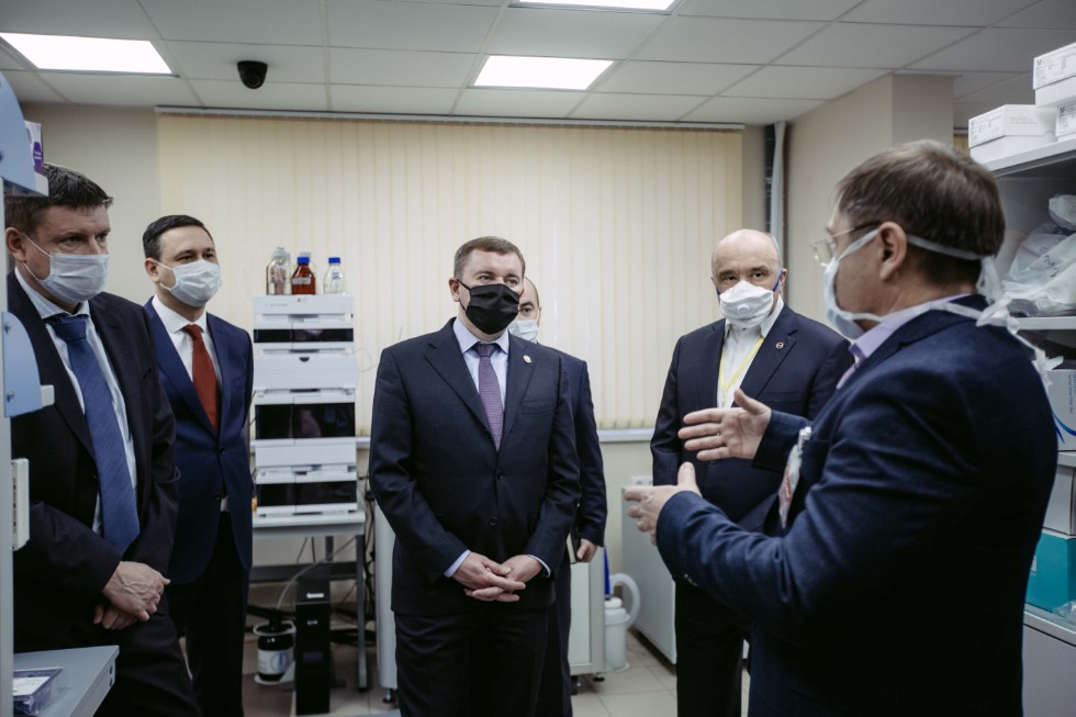 Kazan University toured by Minister of Agriculture and Food of Tatarstan Marat Zyabbarov