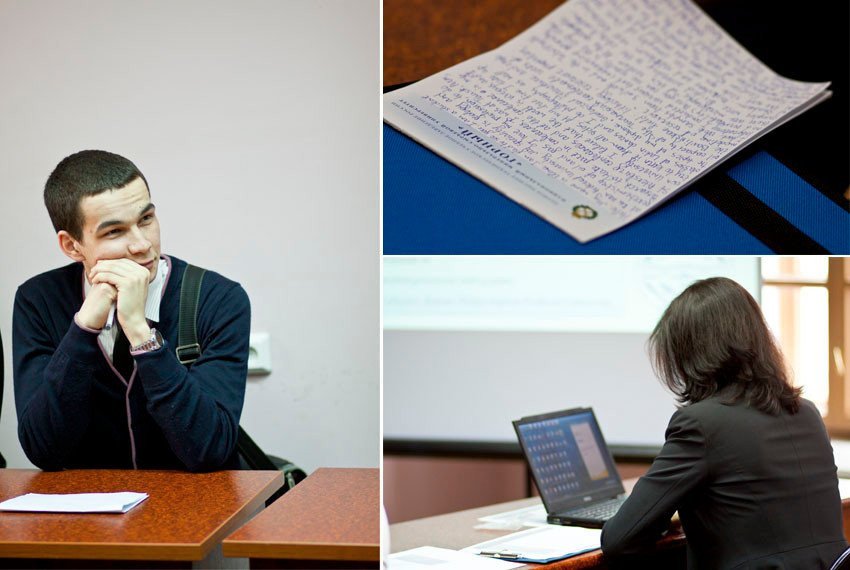 Final stage of competition for Schlumberger scholarship Final stage of competition for Schlumberger scholarship