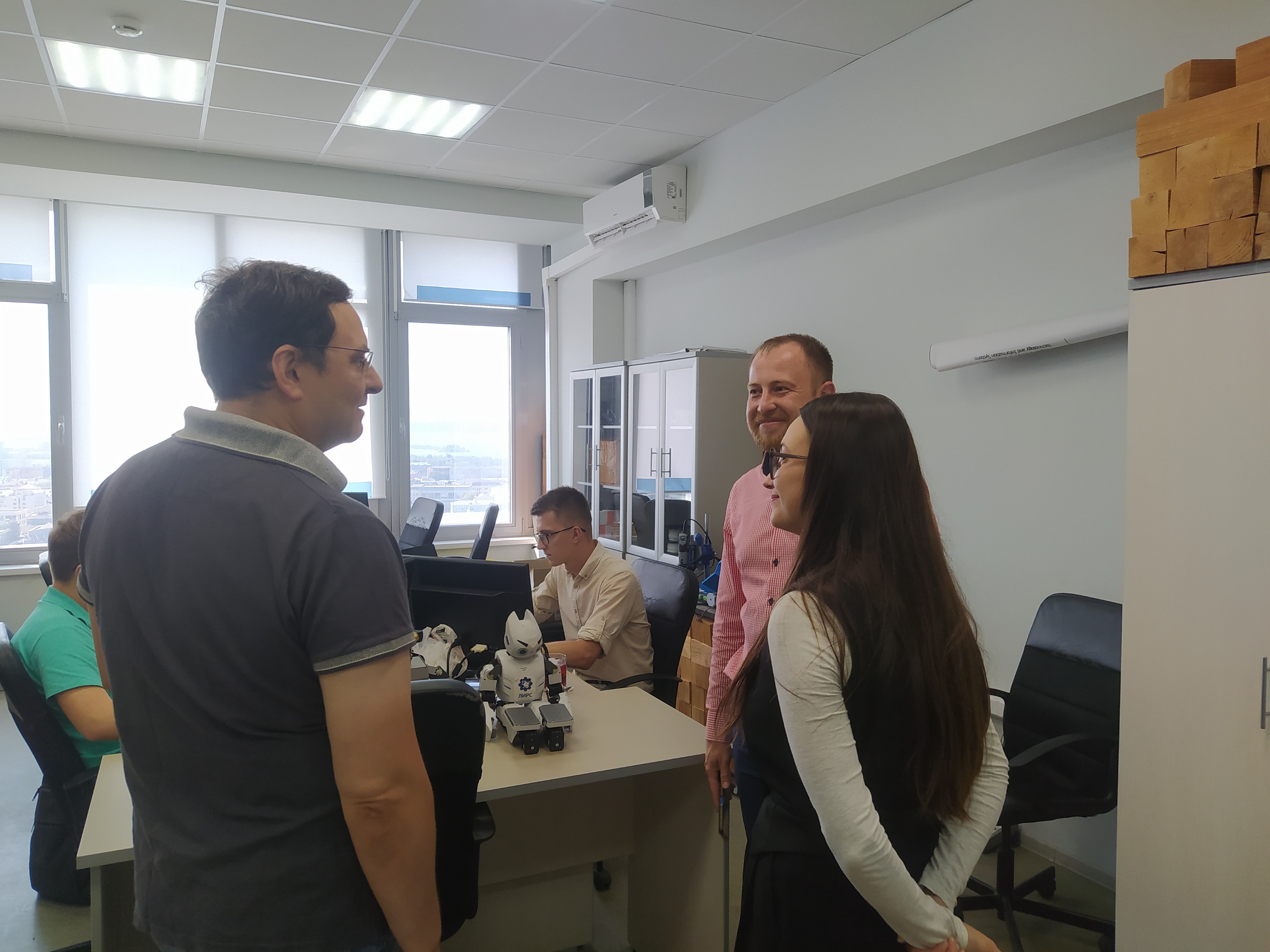 IT-Park employees visited the Laboratory of Intelligent Robotic Systems ,ITIS, LIRS, robotics