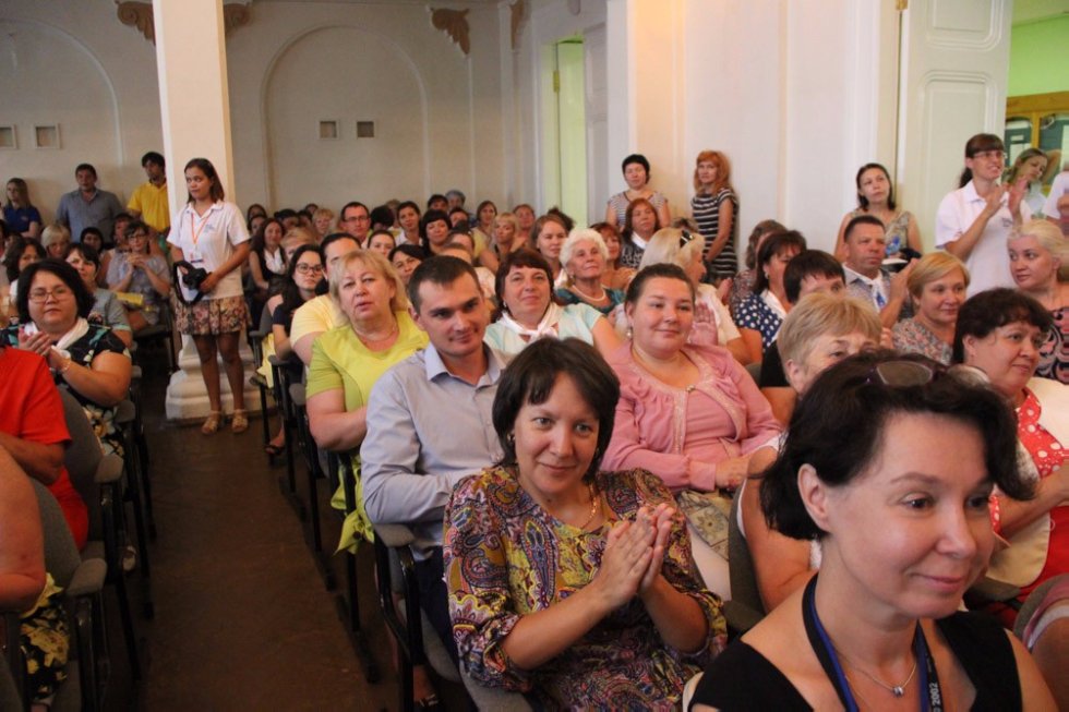 Сегодня, 10 августа состоялась торжественная церемония закрытия VII Международного фестиваля школьных учителей Сегодня, 10 августа состоялась торжественная церемония закрытия VII Международного фестиваля школьных учителей