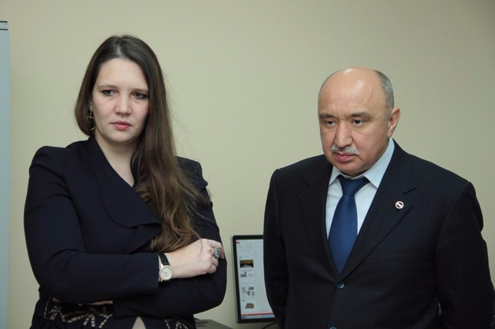 Deputy Minister of Education and Science Yekaterina Tolstikova Visits Kazan University