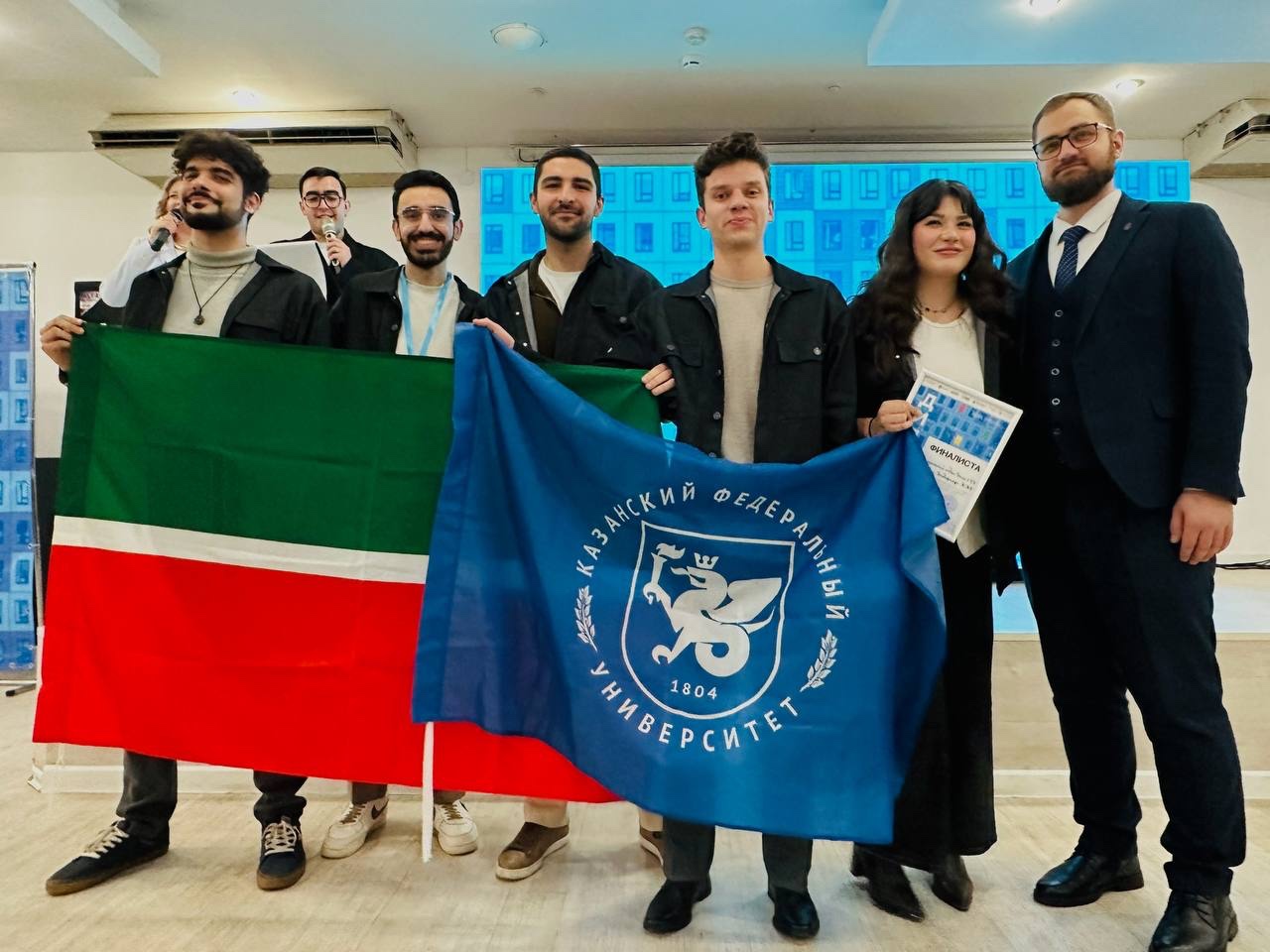 Отличный результат: студсоветы общежитий КФУ стали лучшими в Поволжье Отличный результат: студсоветы общежитий КФУ стали лучшими в Поволжье