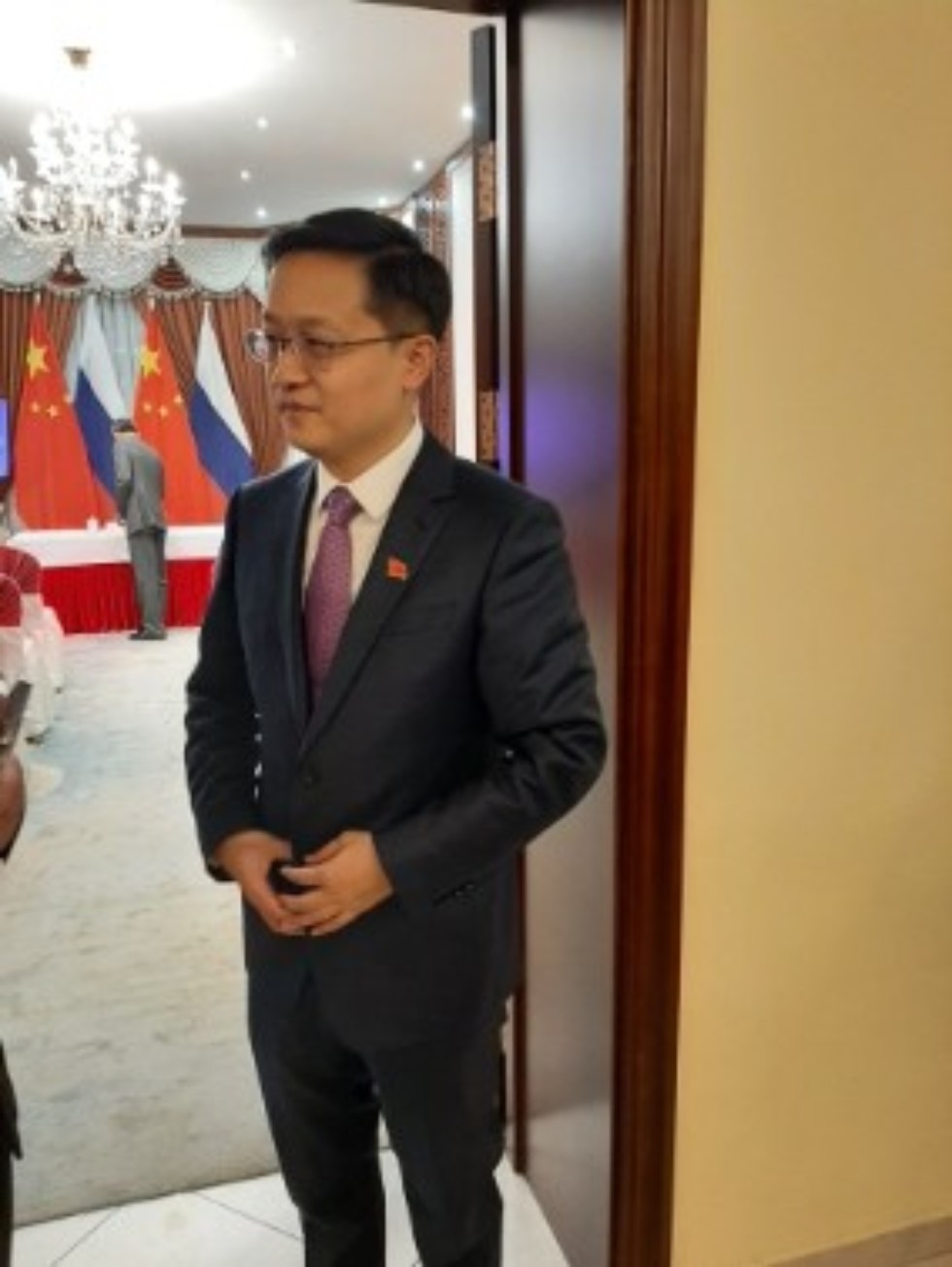 Представители ИМО на брифинге Генерального консула Китайской Народной Республики