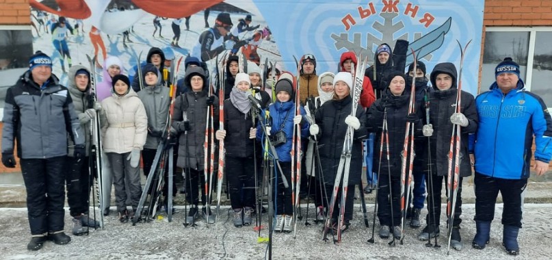 'Лыжня России': мы за здоровый образ жизни!