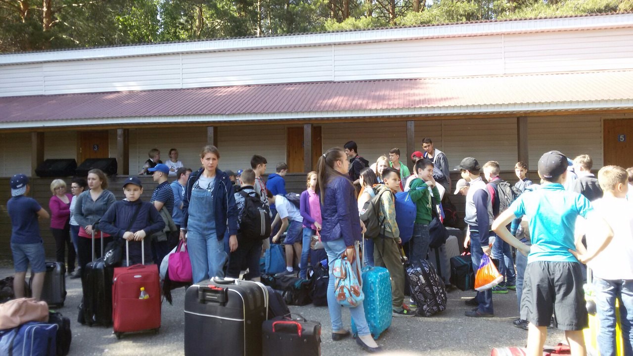 Лагерь 'Буревестник' начал работу Лагерь 'Буревестник' начал работу