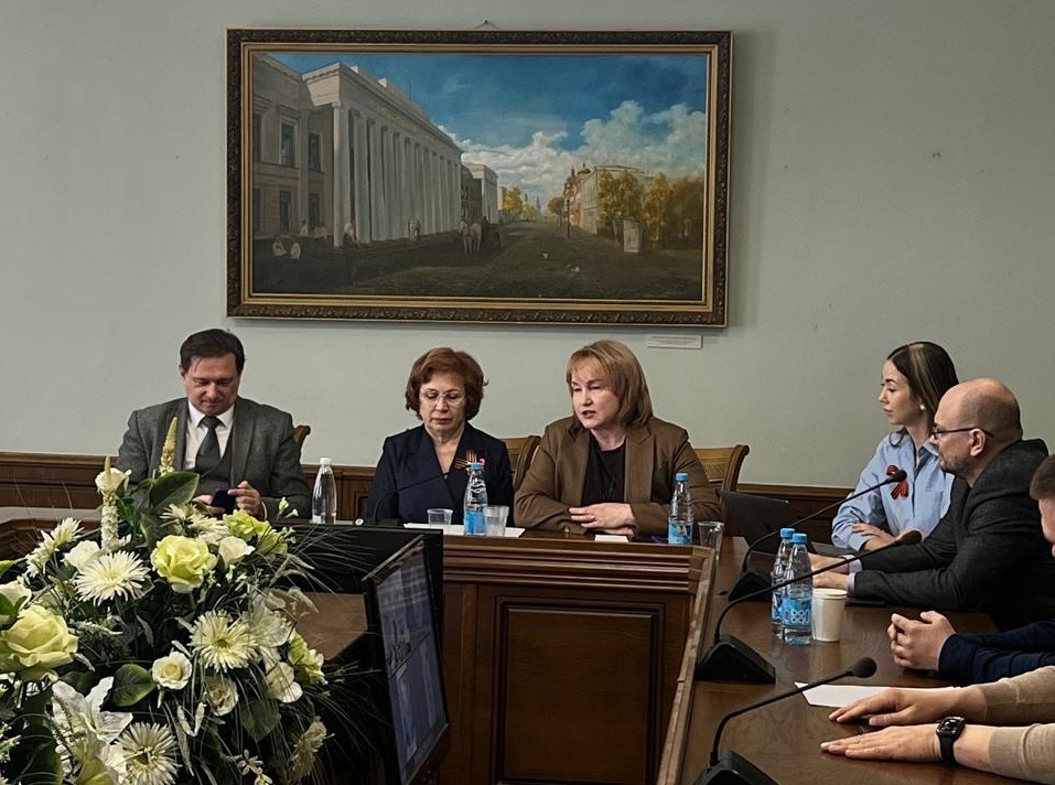 Круглый стол, посвященный Дню интеллектуальной собственности, 30-летию со дня вступления в силу Бернской конвенции в Российской Федерации и 80-летию Победы в Великой Отечественной войне. Круглый стол, посвященный Дню интеллектуальной собственности, 30-летию со дня вступления в силу Бернской конвенции в Российской Федерации и 80-летию Победы в Великой Отечественной войне.