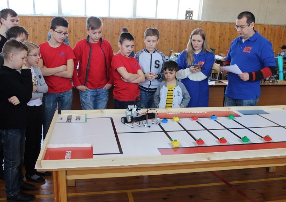 VIII Open Robotics Competitions in Yelabuga Institute of KFU