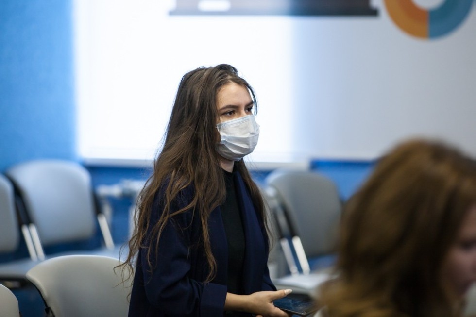 Press conference took place at the House of Scientific Collaboration.