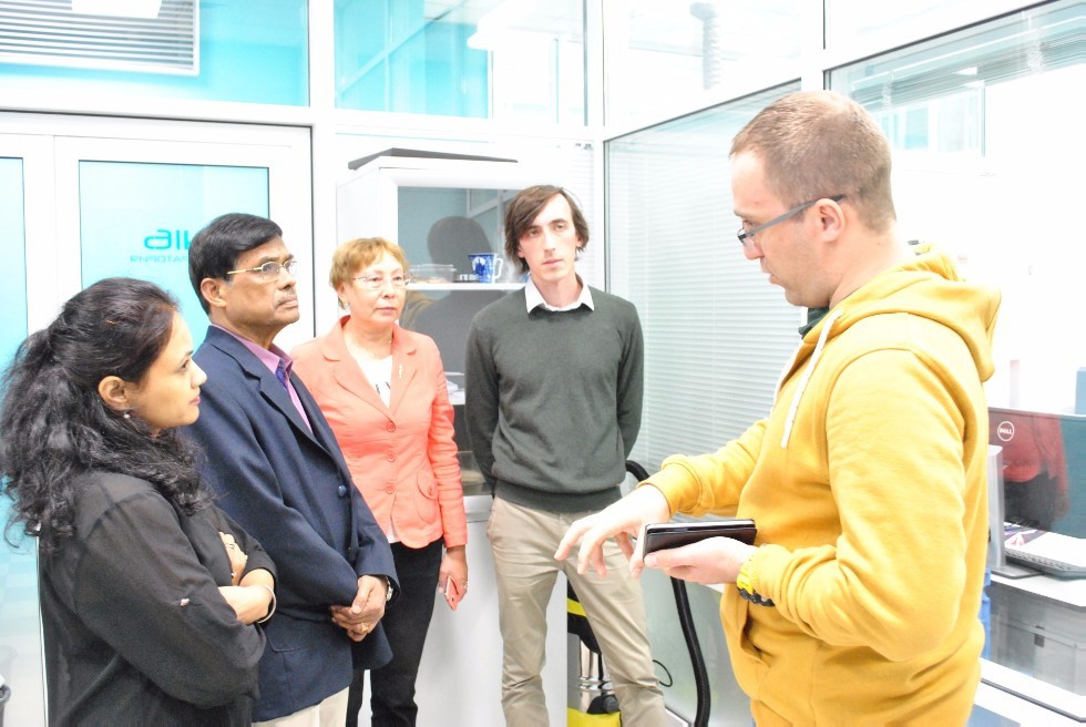 Scientists from India visited the Institute of Geology and Petroleum Technologies of the KFU