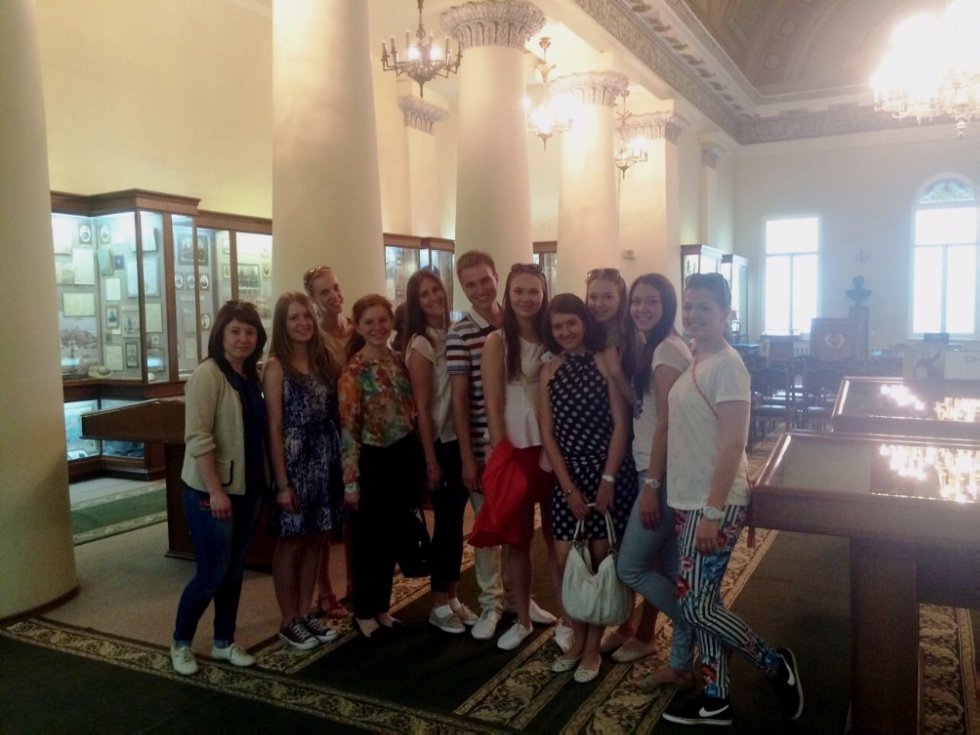 Students of The Institute of Management, Economics and Finance accepted on a visit colleagues from MIIT