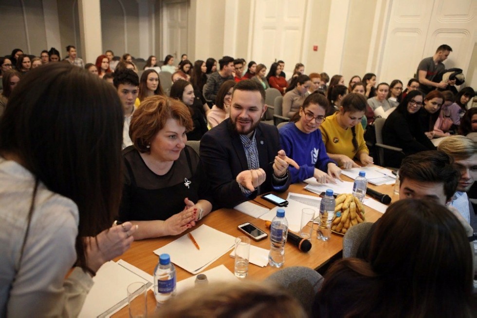 Состоялся третий ежегодный конкурс 'Профорг года Елабужского института КФУ' Состоялся третий ежегодный конкурс 'Профорг года Елабужского института КФУ'