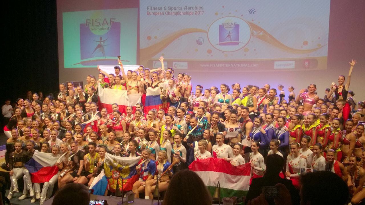 Сборная команда КФУ по фитнес-аэробике - финалист Чемпионата Европы Сборная команда КФУ по фитнес-аэробике - финалист Чемпионата Европы