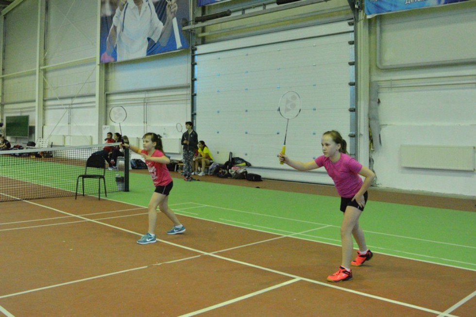 Студенты Елабужского института - судьи на Кубке РТ по бадминтону Студенты Елабужского института - судьи на Кубке РТ по бадминтону