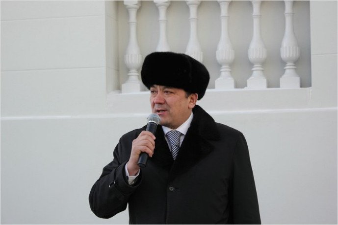 Opening of a KFU plaque to the prominent Kazakh educator