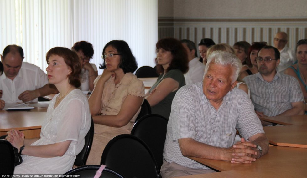 Professor Alain Raymond Paul Le Mehaute in Naberezhnye Chelny branch