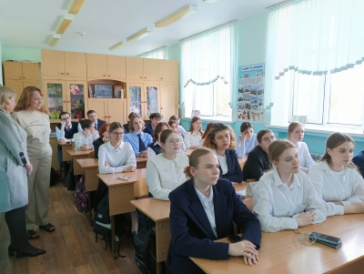 Профориентационная встреча со школьниками Профориентационная встреча со школьниками