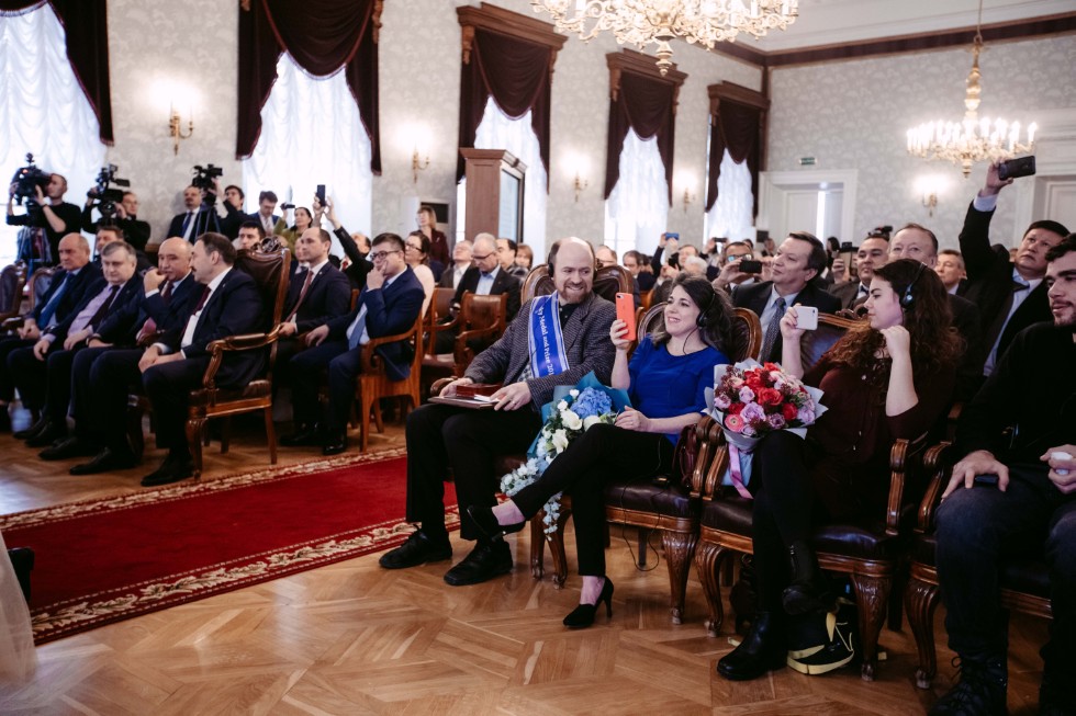 Daniel T. Wise receives Lobachevsky Medal and Prize from Kazan Federal University