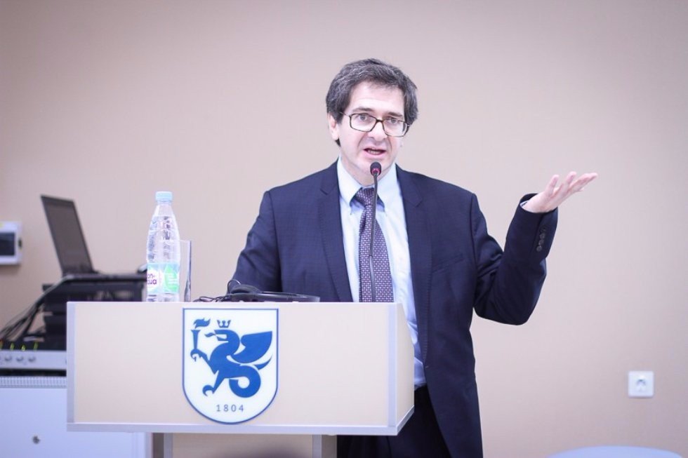 IMF Representative in Russia Gabriel Di Bella Visiting Kazan University