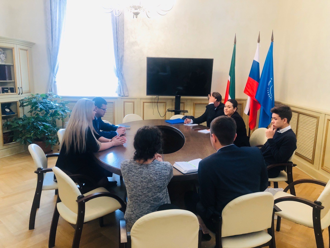 Руководители Kazan Education посетили Институт международных отношений! Руководители Kazan Education посетили Институт международных отношений!