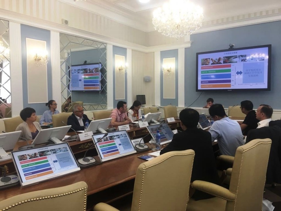 Delegation of East China Normal University