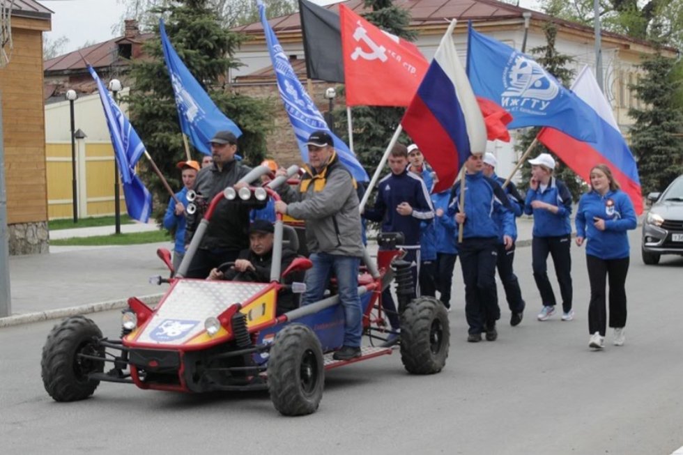 Yelabuga institute of the KFU is the participant of the International campaign in honour of the Victory Day