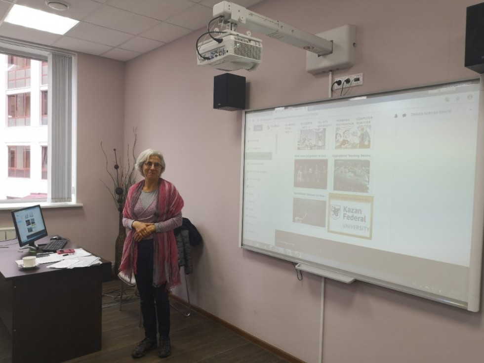 KFU WELCOMED TEL AVIV UNIVERSITY LECTURER DEBORAH SCHECHTER