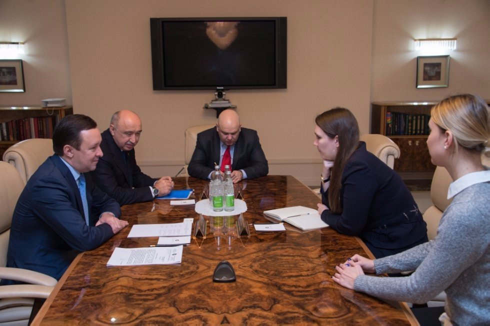 Deputy Minister of Education and Science Yekaterina Tolstikova Visits Kazan University